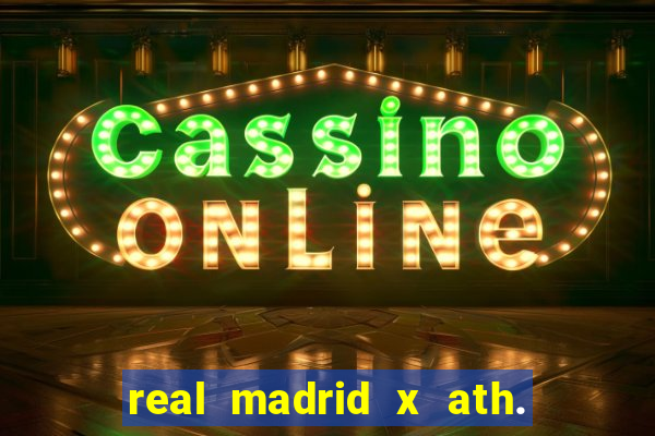 real madrid x ath. bilbao palpite